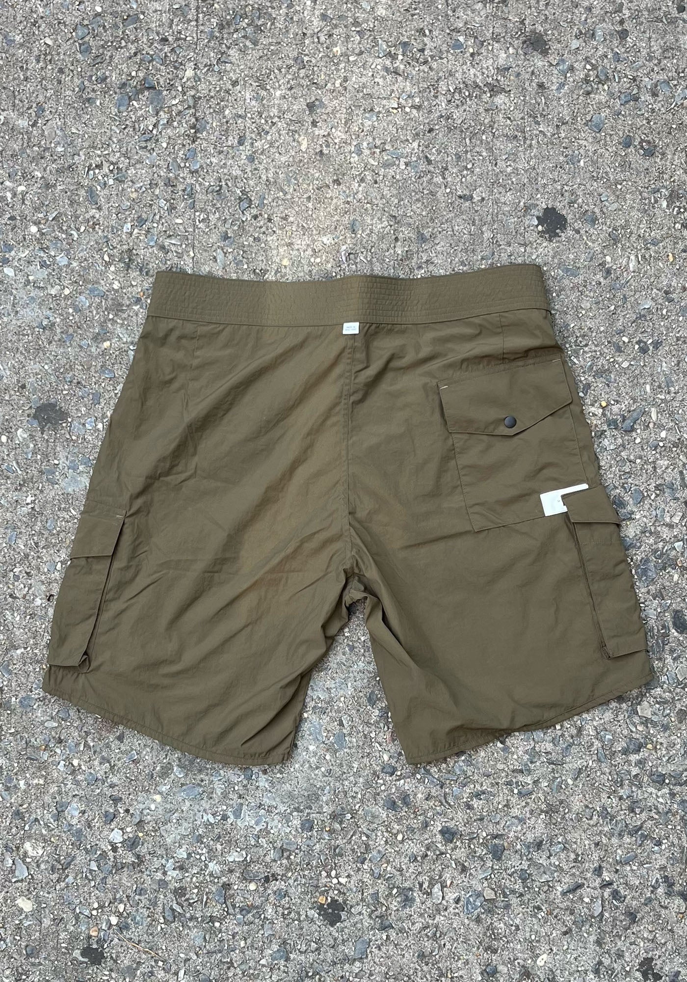 Green Cargo Pocket Boardshort