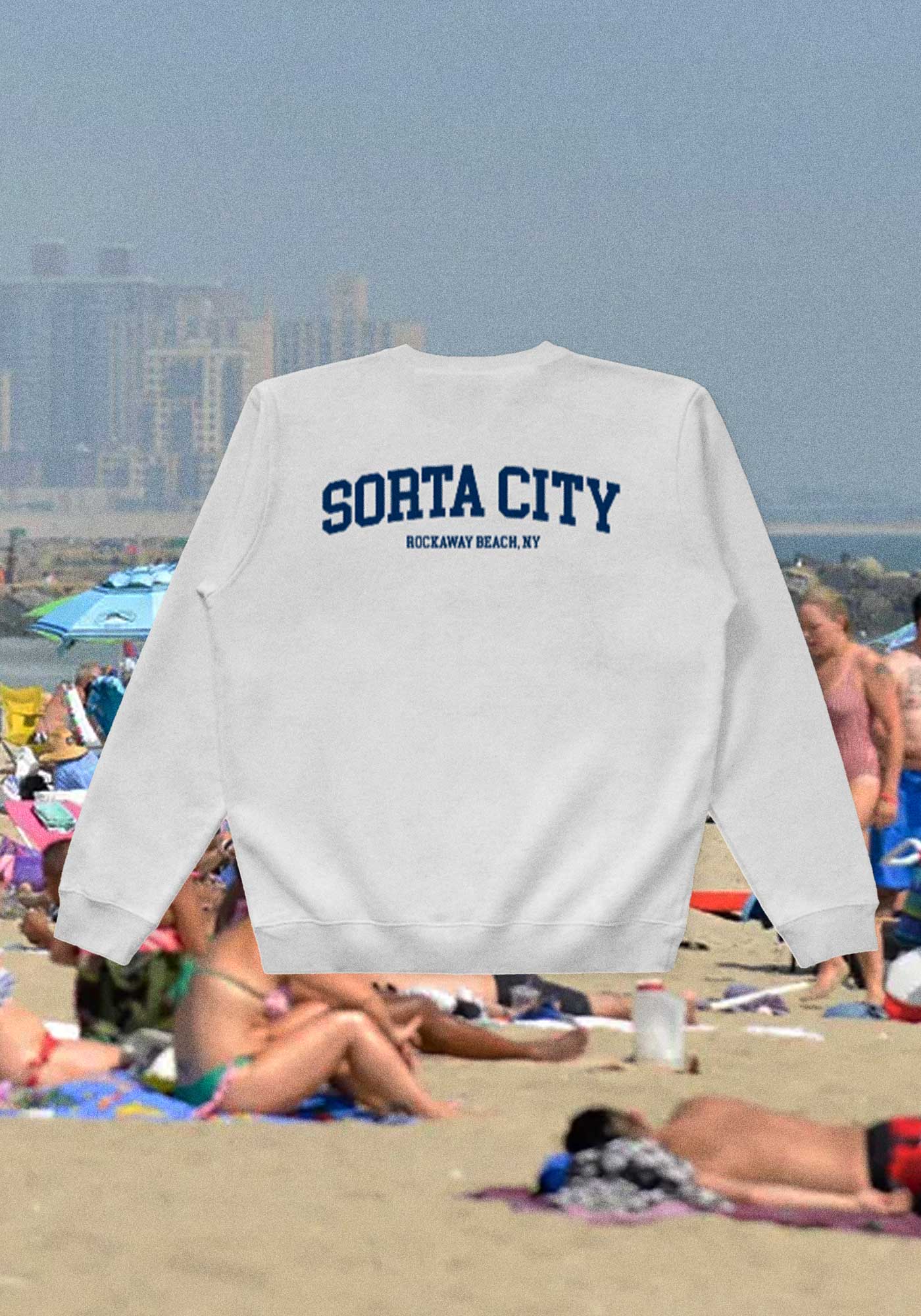 Kinda Beach Sorta City Crewneck