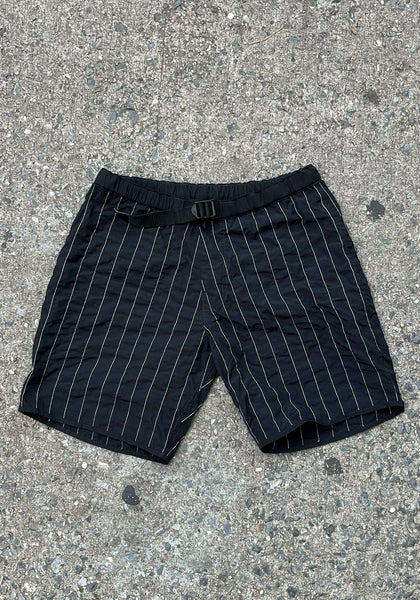 Pinstripe Boardshort Cinch Waist